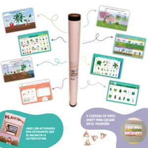 Kit de láminas botánicas para pizarrón