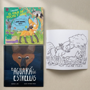Súper Combo Aguará Guazú -Dos libros en tapa dura + edición para colorear- Preventa